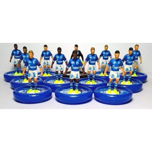 Subbuteo Andrew Table Soccer Schalke 04 2018-19 on WSB Professional Bases